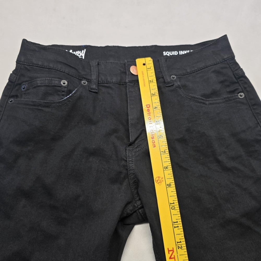 Mugsy Squid Ink Tapered Jeans Men Size 30x28 Actual Fit Black - Picture 5 of 10